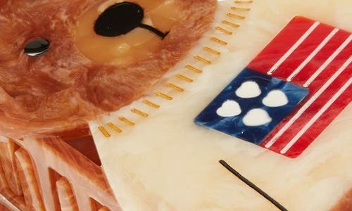 Solar Eclipse Americana Teddy Claw Clip In Brown