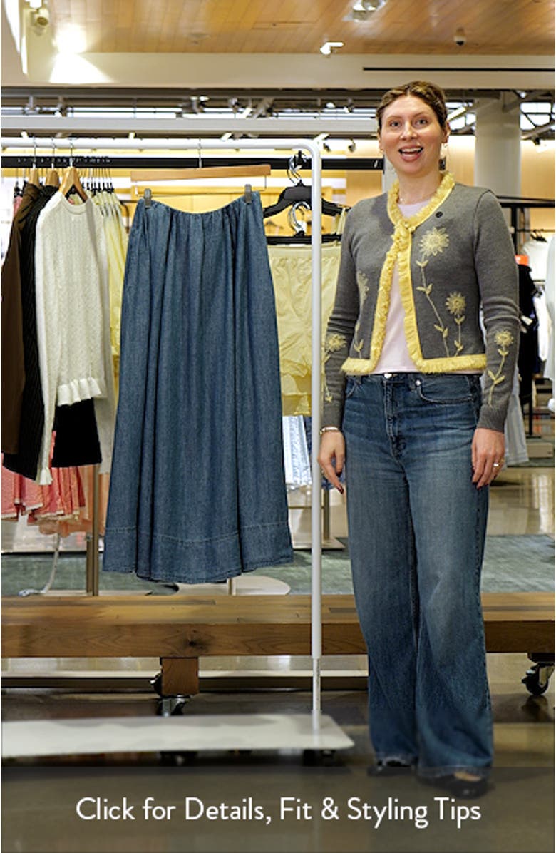 Tried & True Chambray Maxi Skirt, sales video thumbnail