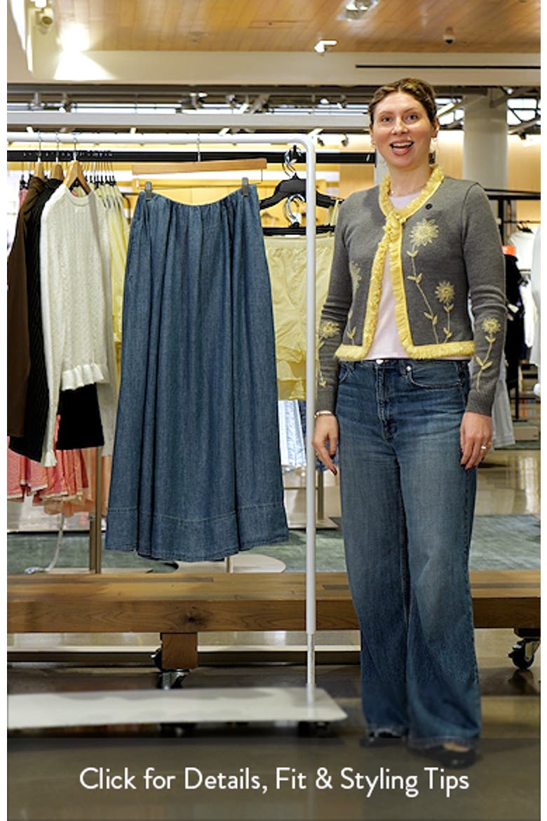 Tried & True Chambray Maxi Skirt video