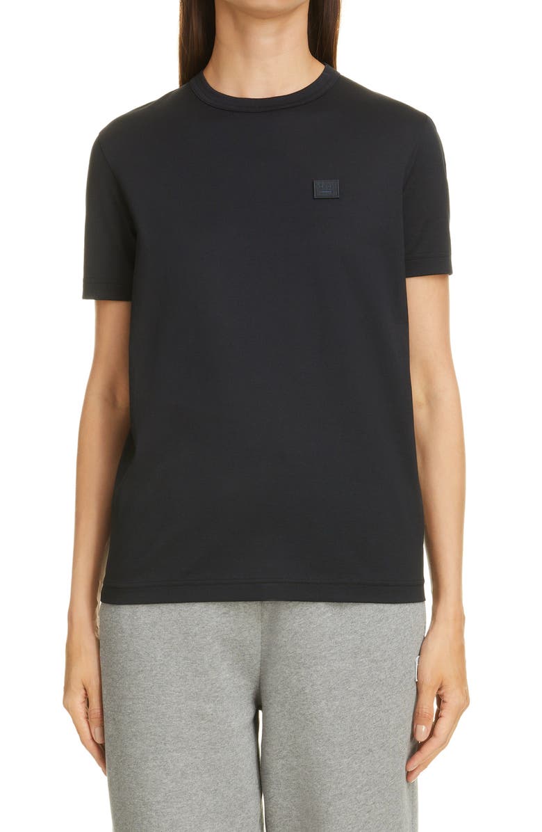 Acne Studios Ellison Face Unisex T-Shirt, Main, color,
