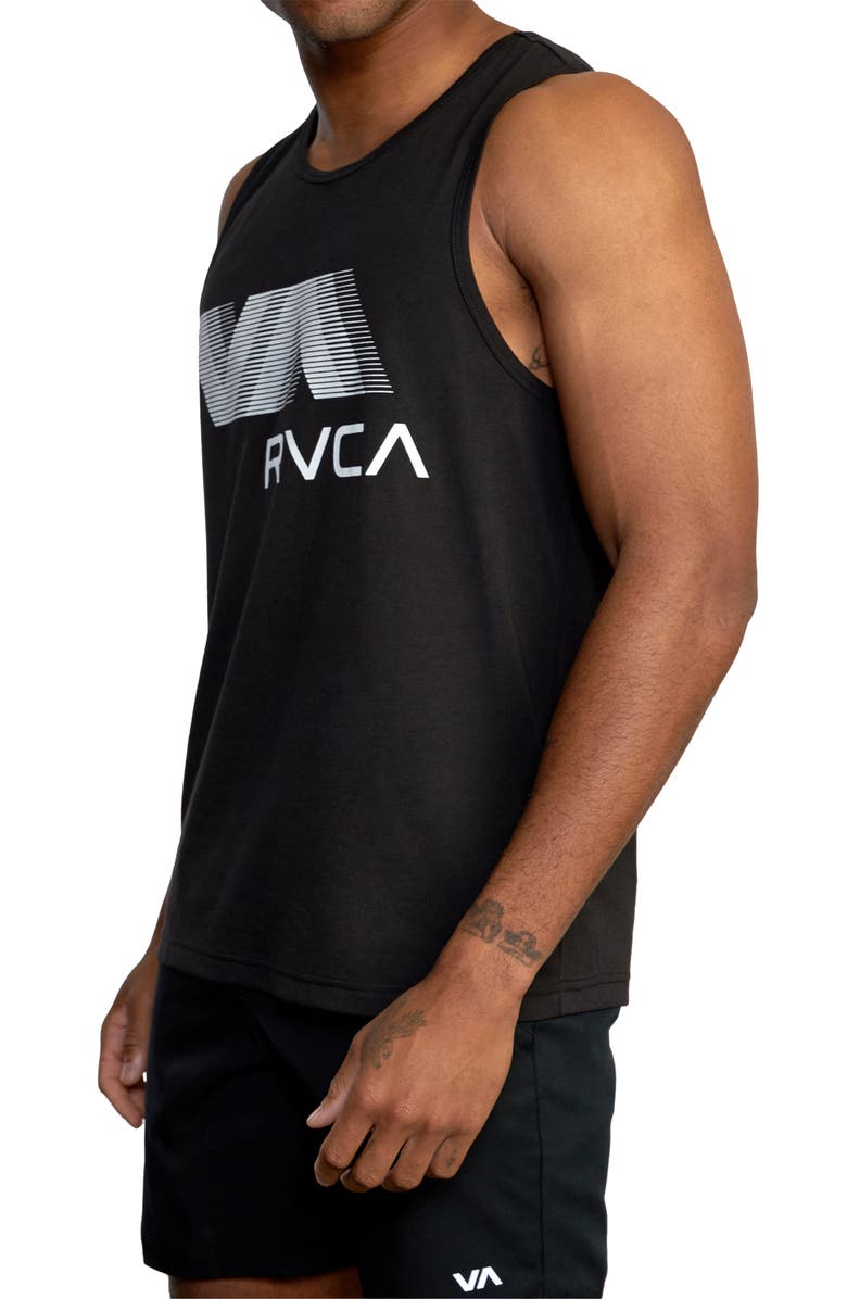 RVCA VA Blur Performance Graphic Tank, Alternate, color, 