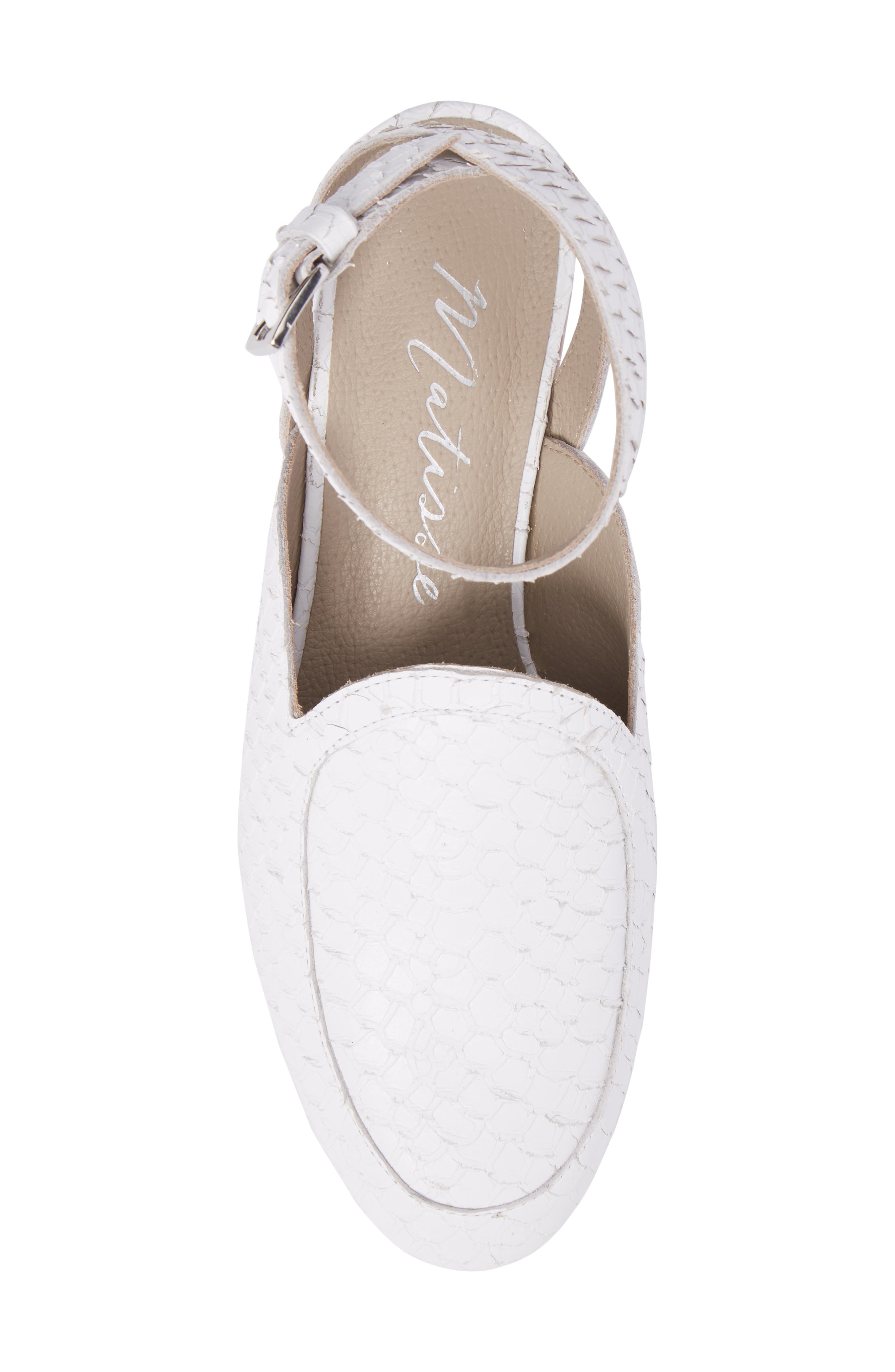 Matisse Half Moon Ankle Strap Loafer, Alternate, color, 