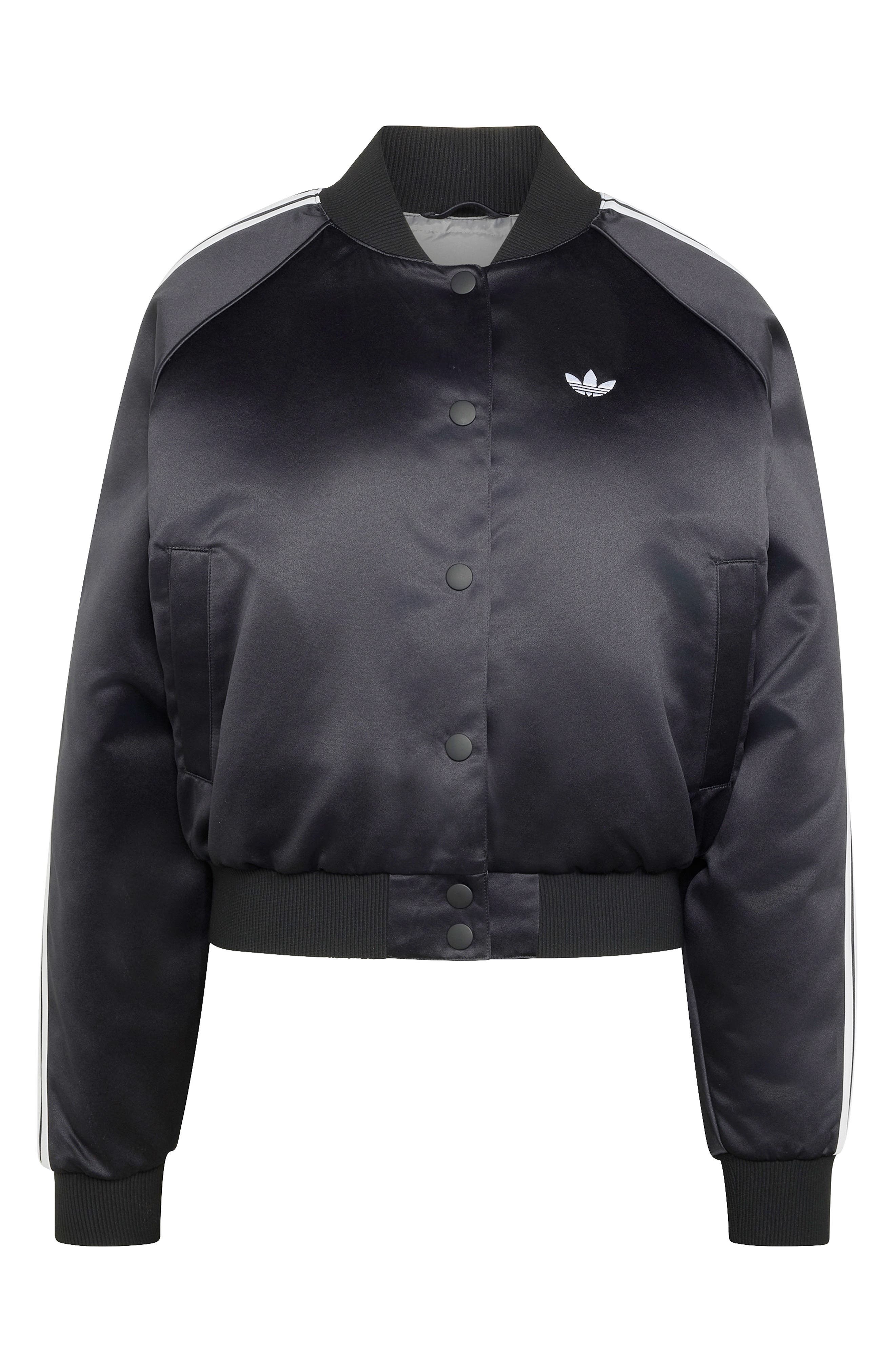 SST Satin Bomber Jacket (Women) | Nordstrom