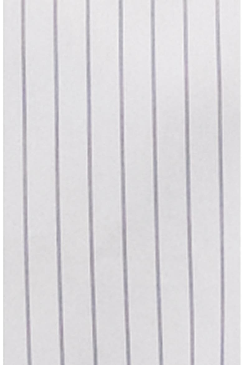 Relaxed Fit Stripe Button-Up Shirt, Alternate, color, WHITE/ NAVY