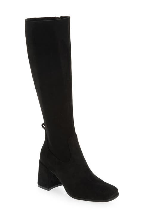 Long boots narrow calf hotsell