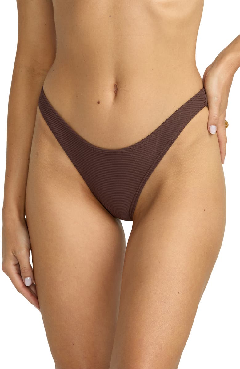 Billabong Tanlines Hike BIkini Bottoms, Main, color, Kona