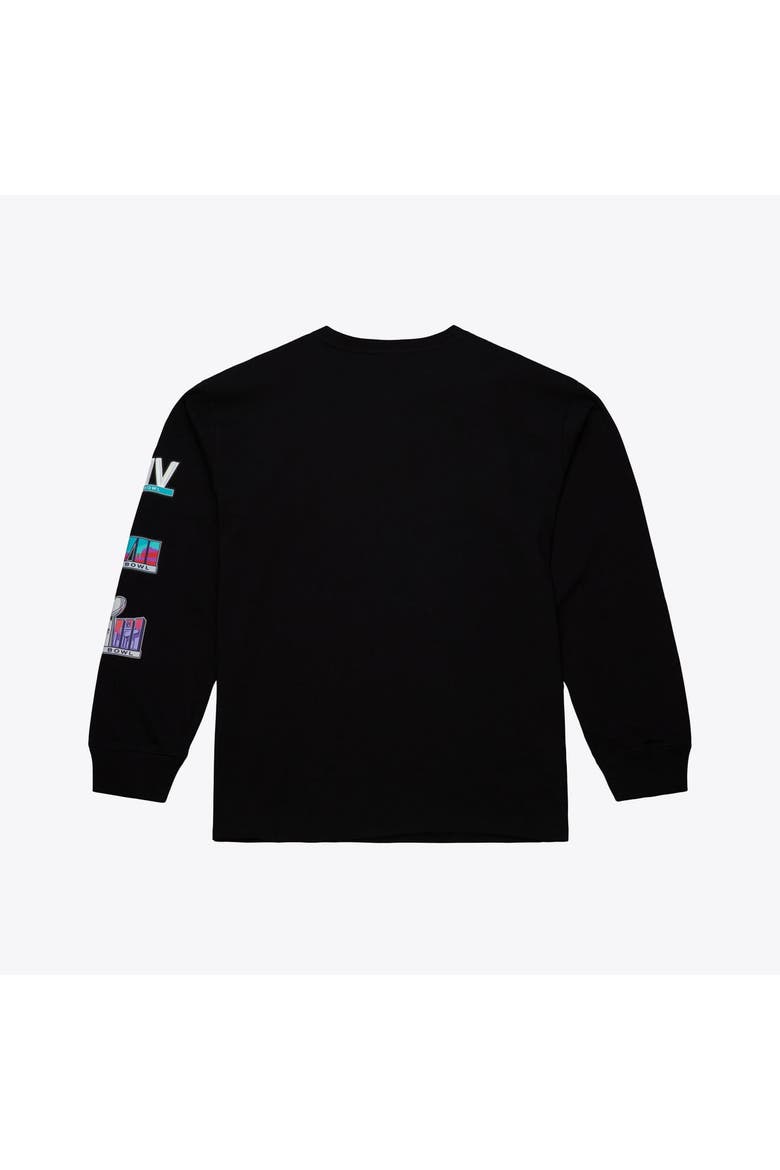 Men's Mitchell & Ness  Black Kansas City Chiefs Big & Tall Training Camp Long Sleeve T-Shirt, Alternate, color, Black