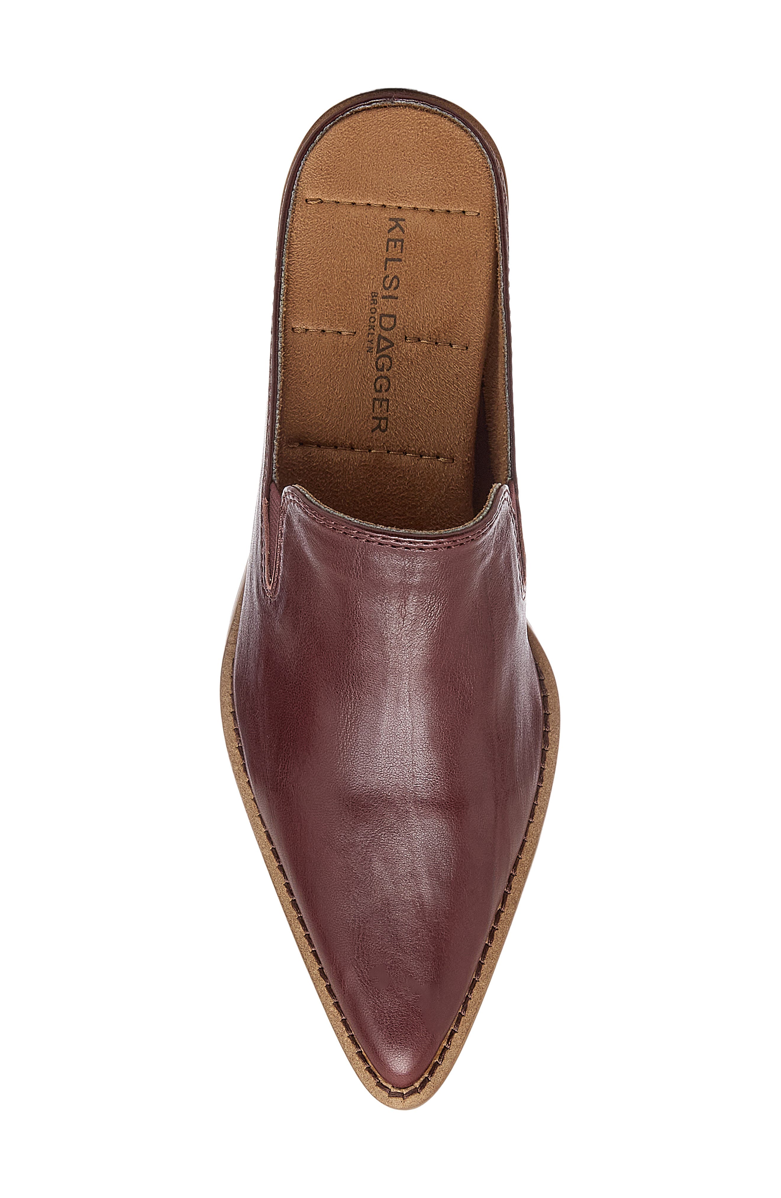 Mason Pointed Toe Loafer Mule, Alternate, color, WARM BROWN