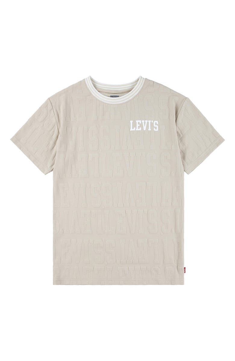 Levi's<sup>®</sup> Kids' Logo Jacquard T-Shirt, Main, color, 