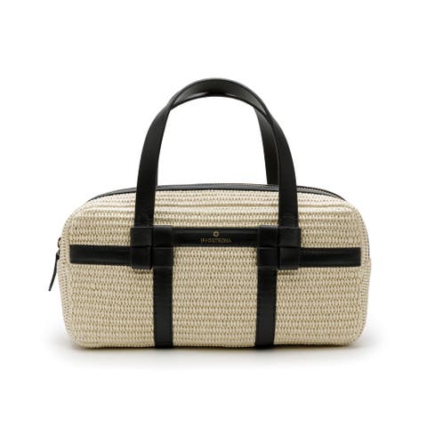 Bibi Jute Bag With Shoulder Strap And Iconic Knots