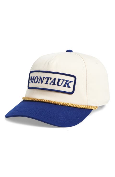 Montauk Roscoe Twill Adjustable Snapback Hat