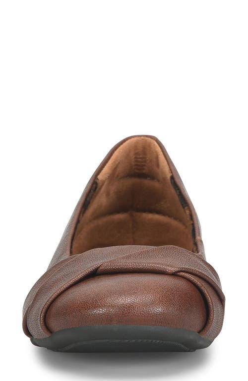 Eurosoft Tamara Ballet Flat In Brown