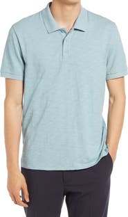 Vince Cotton Slub Jersey Polo