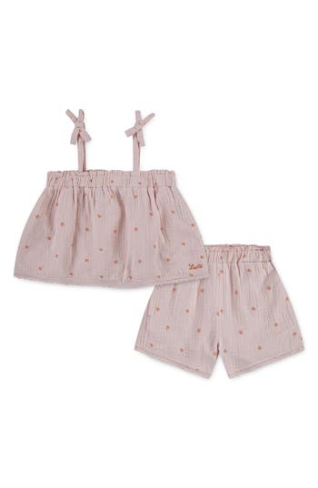 LEVI'S® LEVI'S® KIDS' COTTON TANK & SHORTS SET