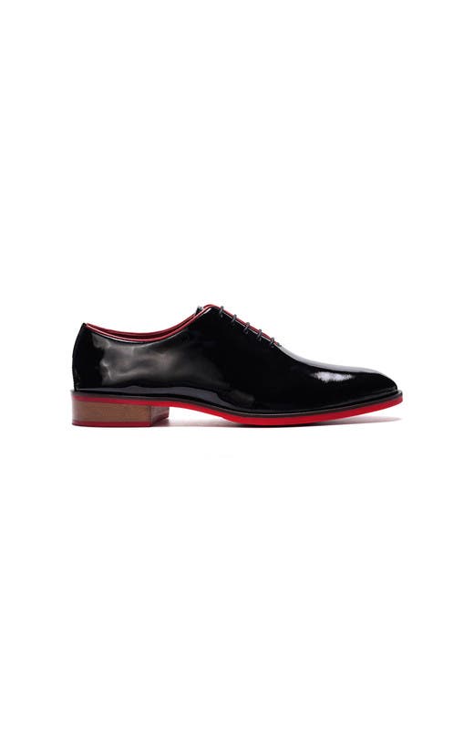 Sinclair Cap-Toe Oxford, Alternate, color, Black Leather