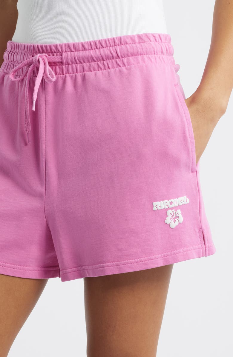 Rip Curl Sure Puff Shorts, Alternate, color, Super Pink