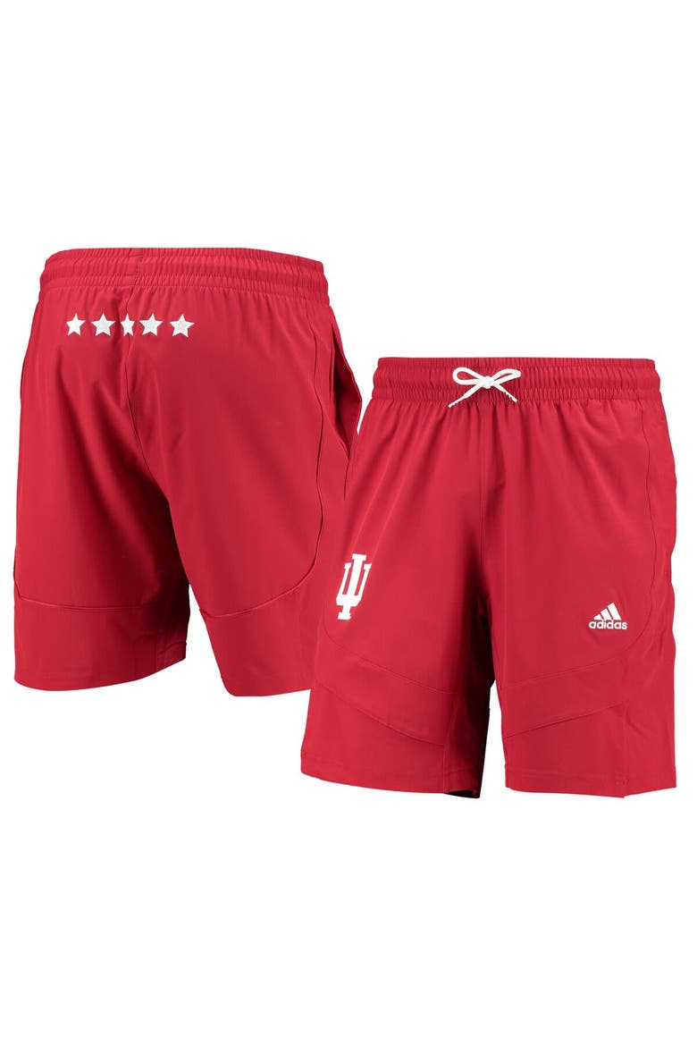 Men's adidas Crimson Indiana Hoosiers Swingman AEROREADY Basketball Shorts, Main, color, Crimson