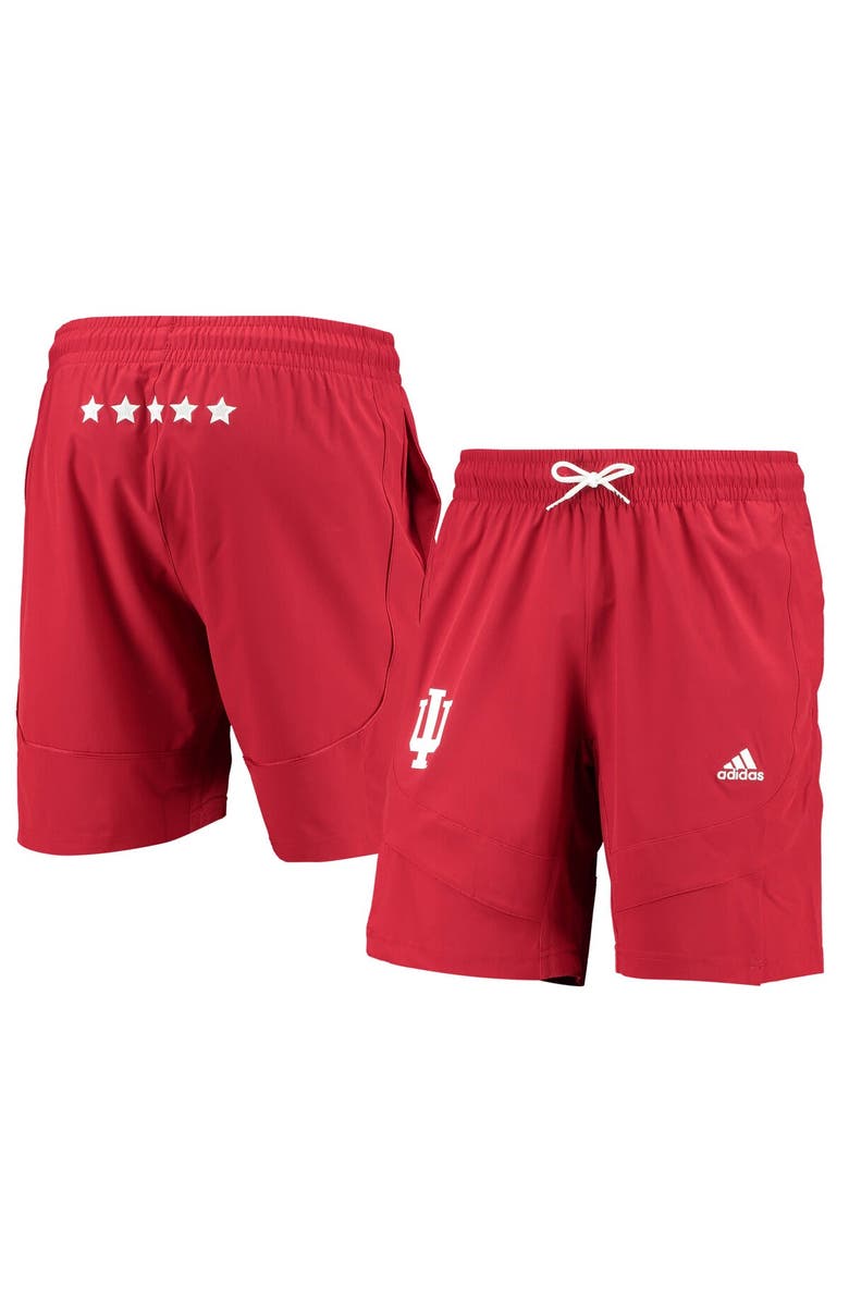 adidas Men's adidas Crimson Indiana Hoosiers Swingman AEROREADY Basketball Shorts, Main, color, Crimson