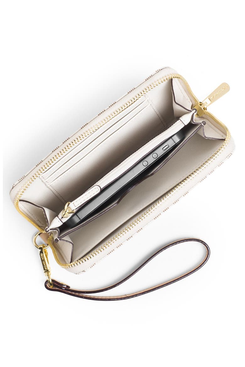 'Large' Multifunction Phone Wallet, Alternate, color, VANILLA