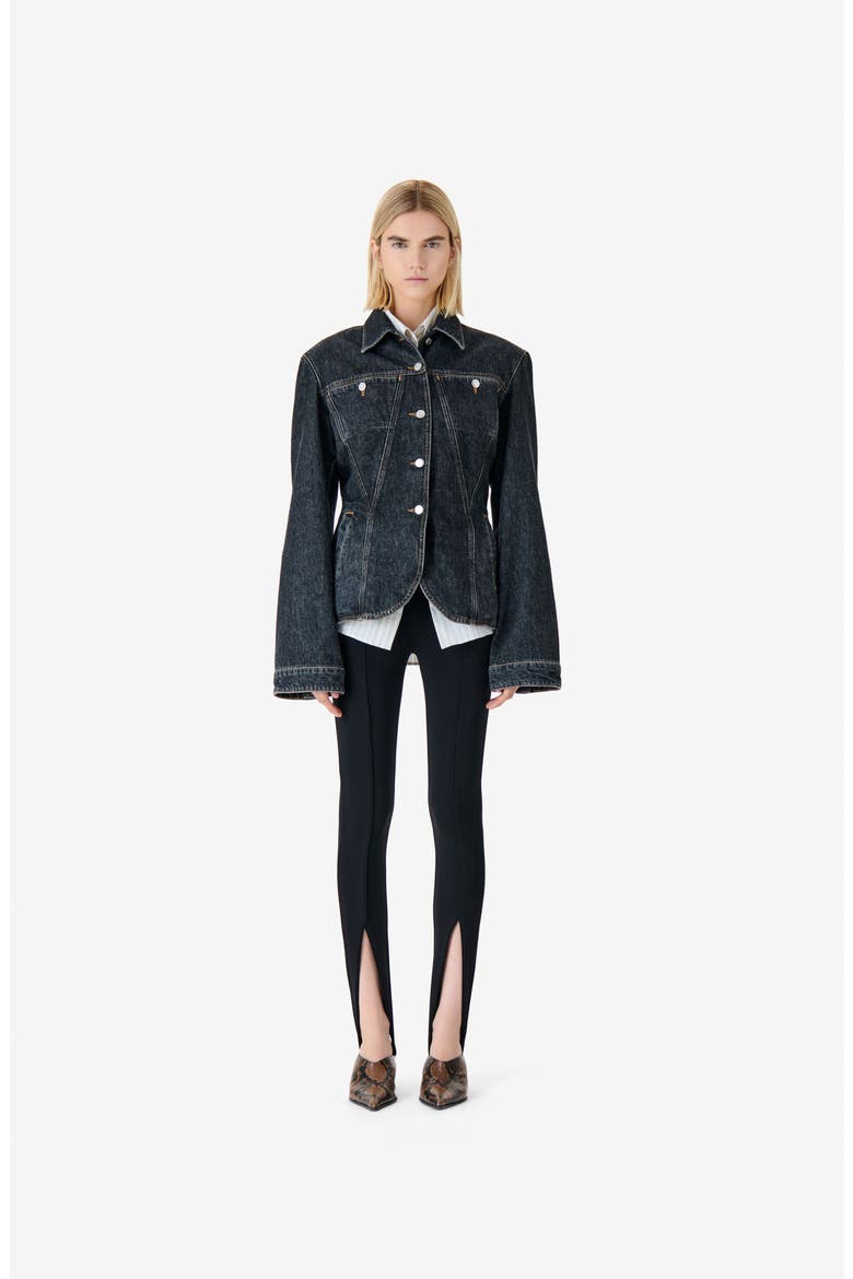 Iloan Denim Jacket, Main, color, Steel Denim