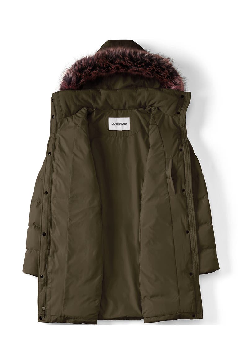 Down Winter Coat, Alternate, color, Woodland Moss