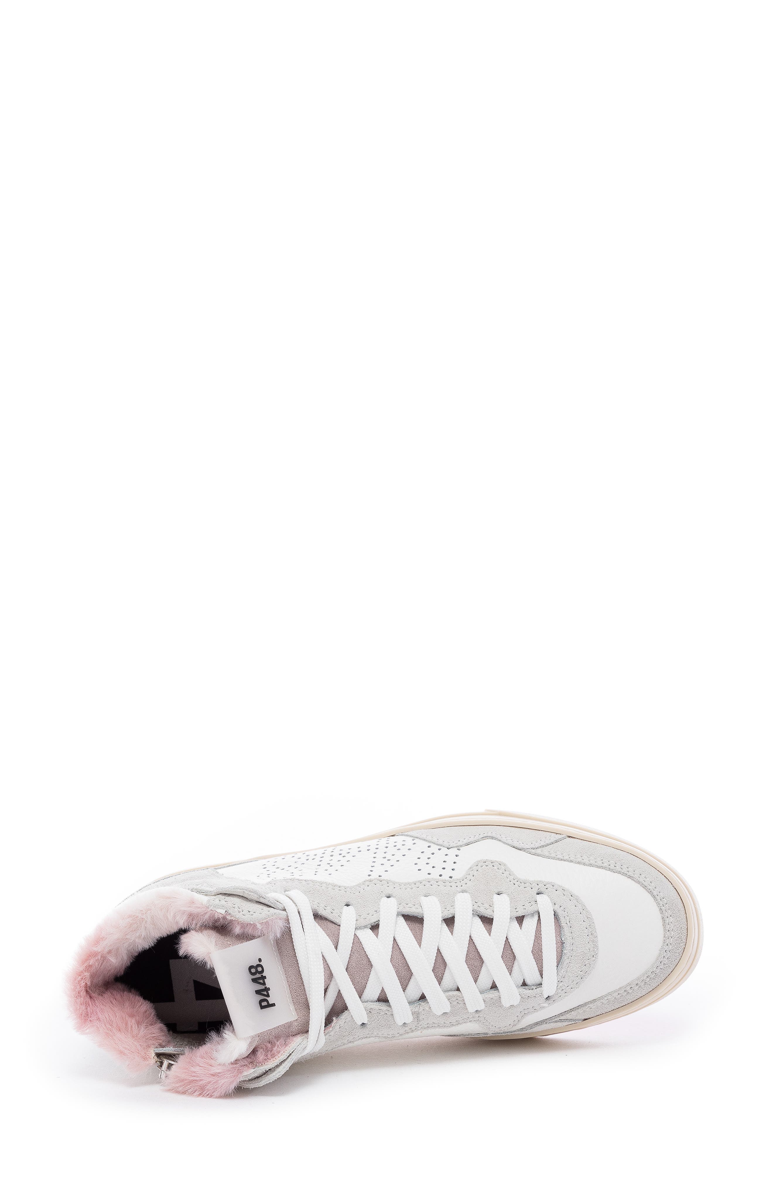 P448 Balihir Mid Top Sneaker, Alternate, color, White/ Takopi