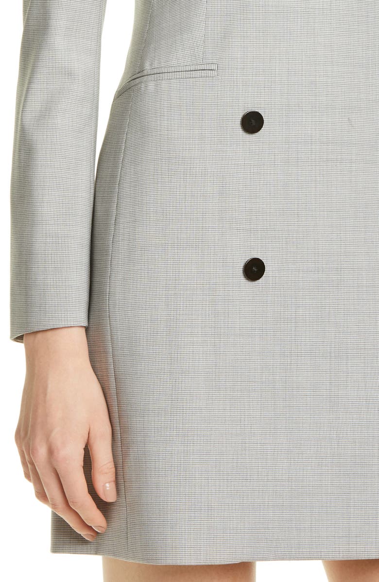 Theory Long Sleeve Blazer Dress, Alternate, color, 