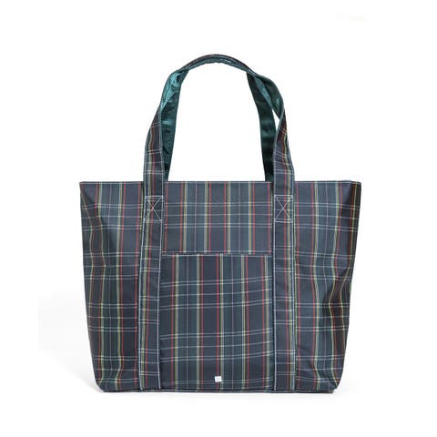 Cambridge Plaid Jumbo Tote