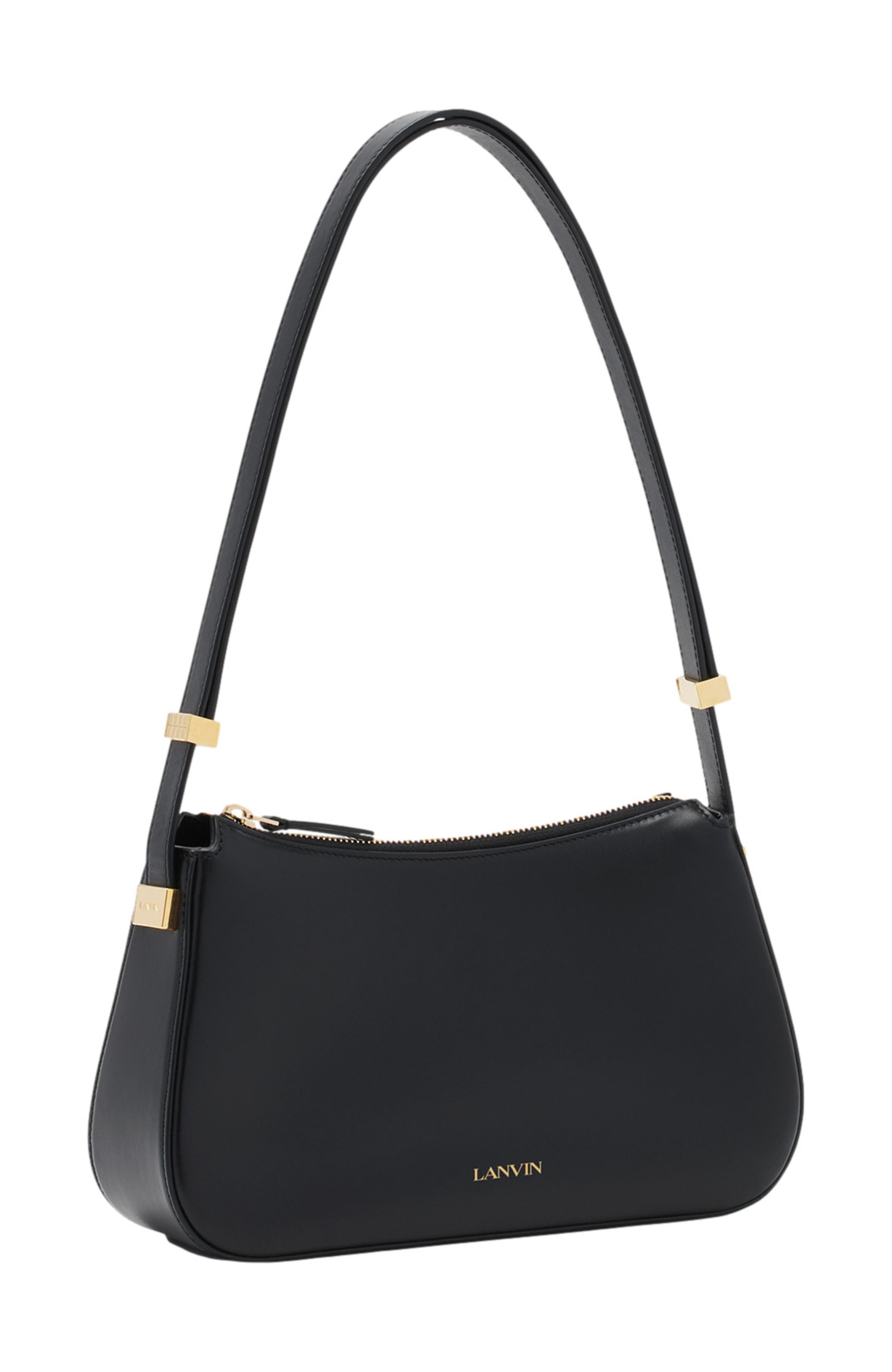 Lanvin Concerto Hobo Leather Bag, Alternate, color, 