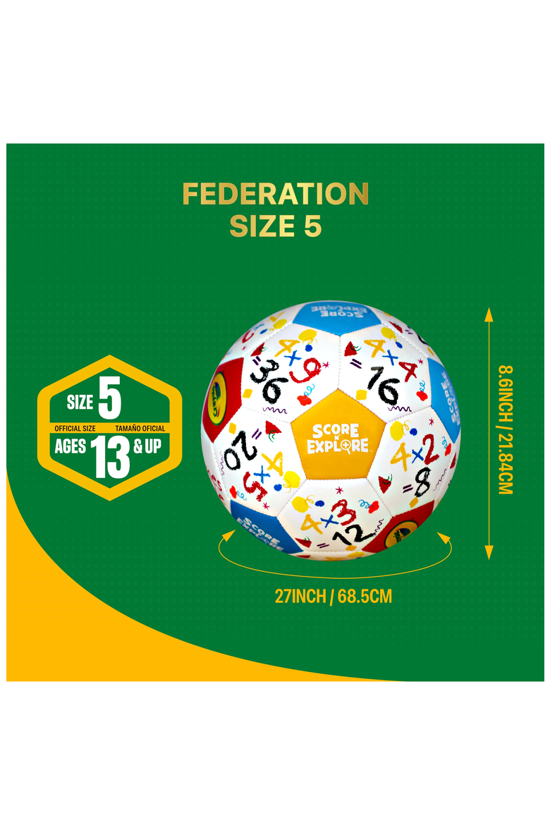 Multiplication Explorer Soccer Ball, Alternate, color, Multiplication Explorer