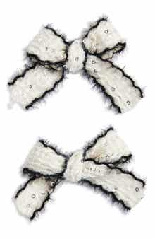 Cara Kids' Set of 2 Bow Barrettes