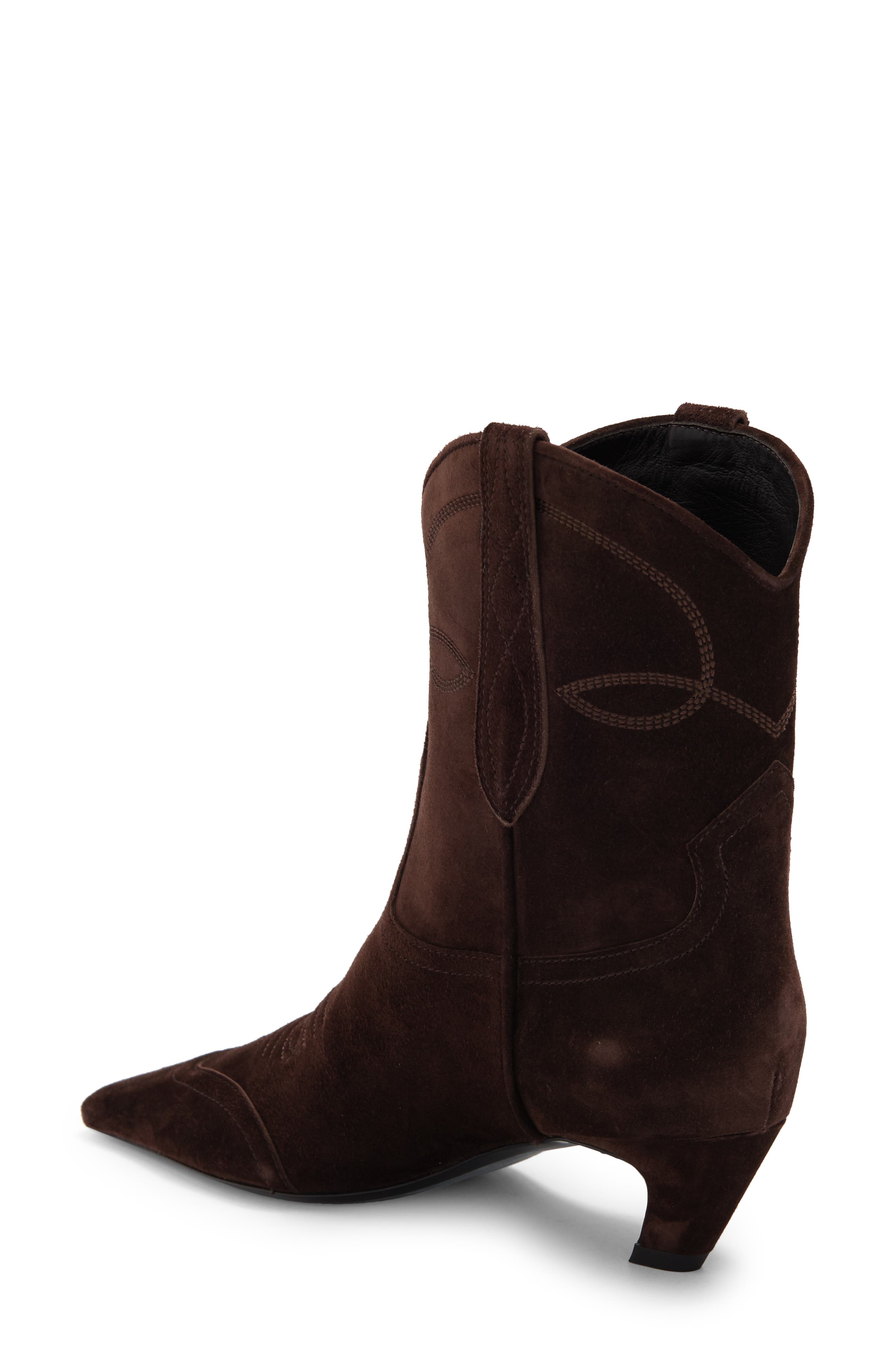 Dallas Short Western Boot, Alternate, color, COFFEE