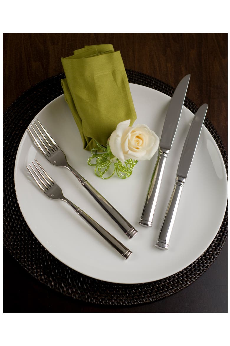 Bistro 20-Piece Place Setting, Alternate, color, STAINLESS STEEL