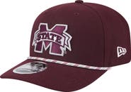 New Era Men's New Era Maroon Mississippi State Bulldogs Game Day Multi-Rope 9SEVENTY Stretch-Snap Hat