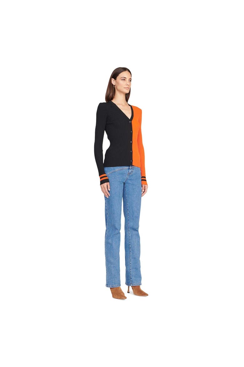 Women's STAUD Black/Orange Cincinnati Bengals Cargo Sweater, Alternate, color, Black