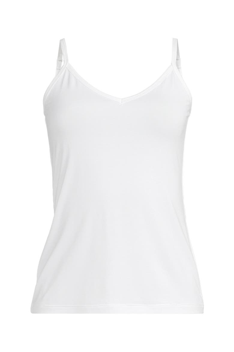 Cooling V-neck Camisole, Alternate, color, White