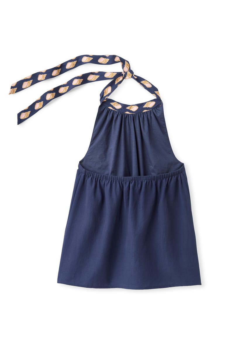 Cartolina Legare Printed Halter Top, Alternate, color, Mariner's Bloom