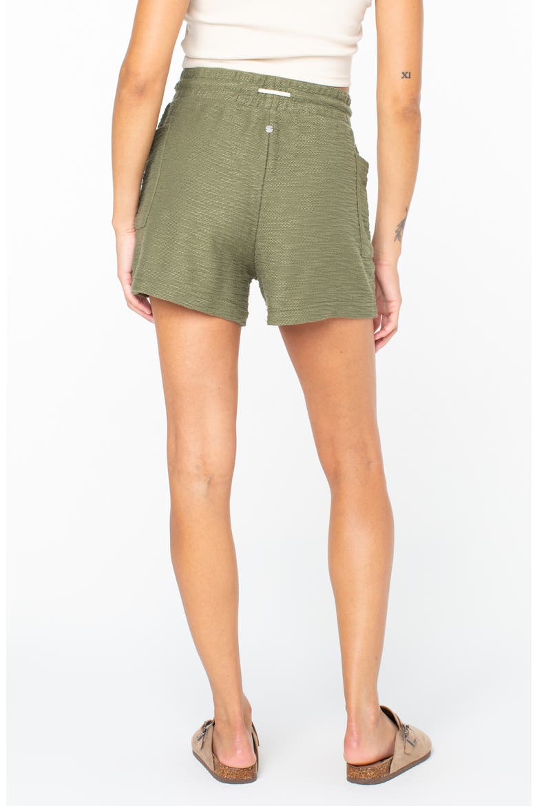 Sunny Coast Cotton Blend Shorts, Alternate, color, FOUR LEAF