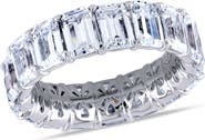 Julianna B. Cubic Zirconia Emerald-Cut Eternity Ring