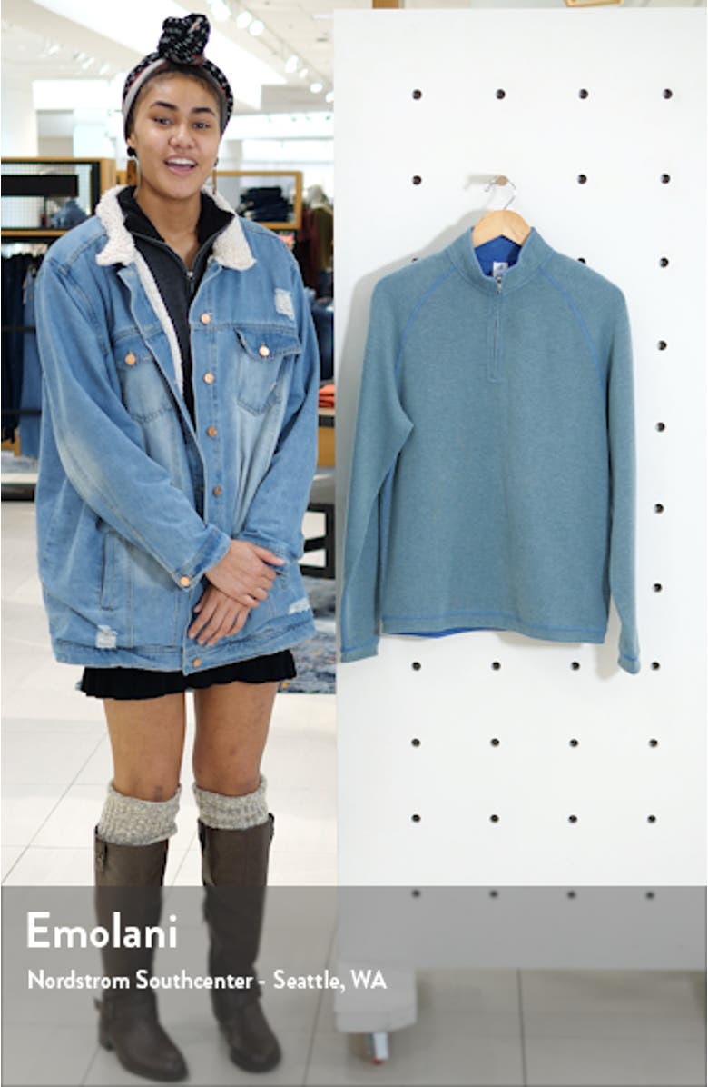 Turner Reversible Quarter Zip Pullover, sales video thumbnail