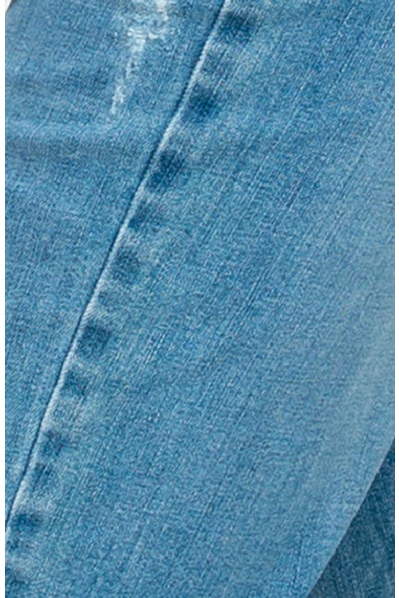 Extra Long Straight Leg Maternity Jeans, Alternate, color, LIGHT/ PASTEL BLUE
