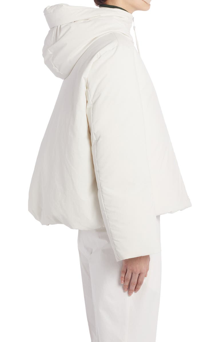 Jil Sander Recycled Down Jacket with Hood, Alternate, color, 