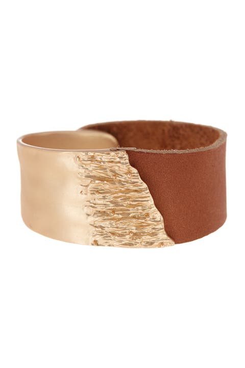 Camel Wild Ways Genuine Leather Bracelet