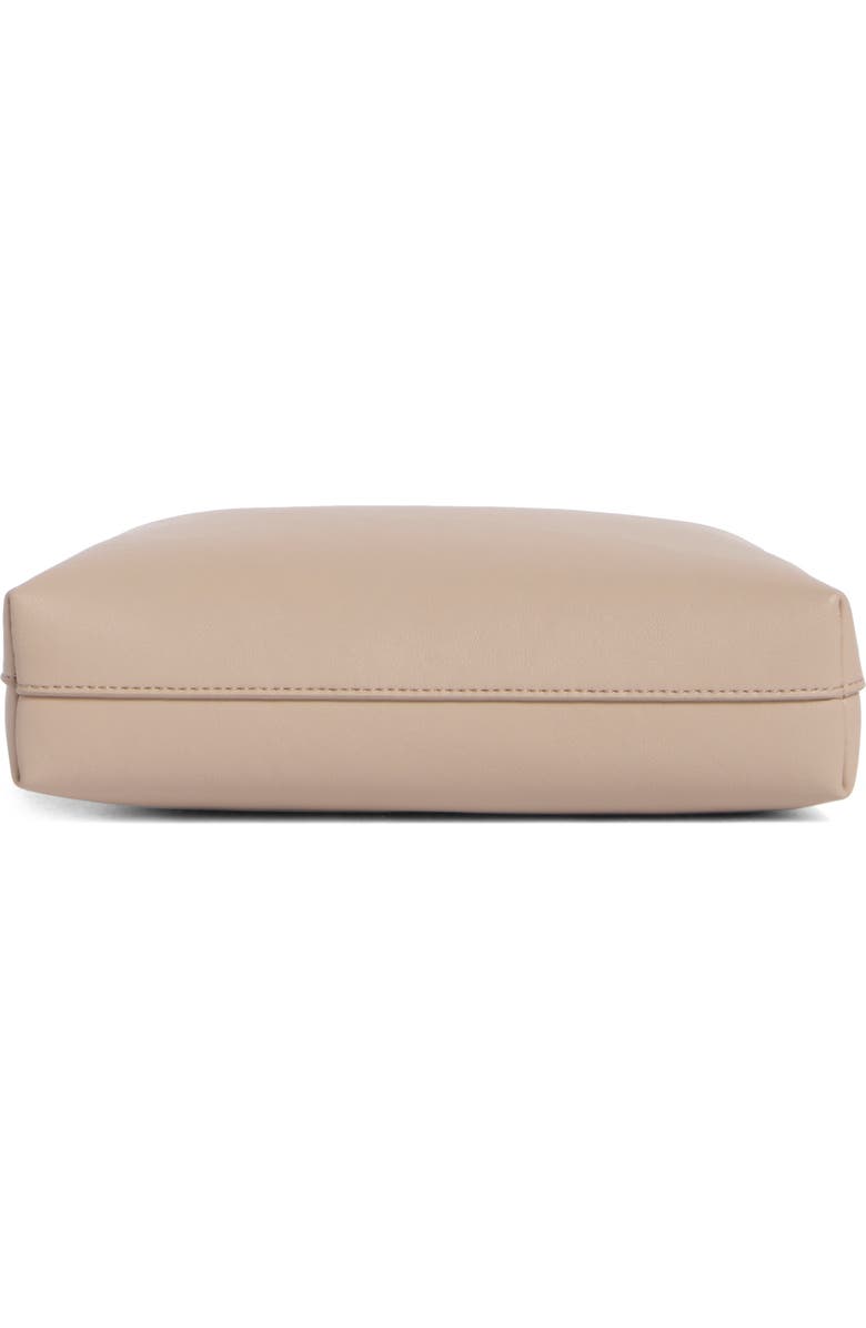 BCBG Metal Keeper Strap Shoulder Bag, Alternate, color, Taupe