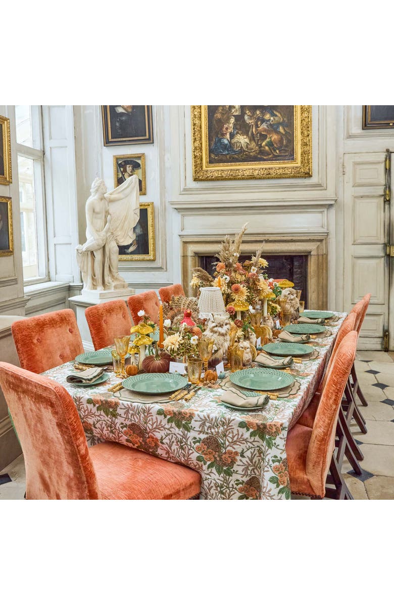 Mrs. Alice Putty Lotus Ruffle Lampshade, Alternate, color, Putty