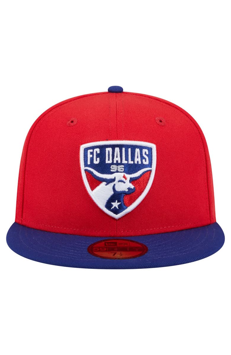 New Era Men's New Era  Red FC Dallas 2025 Kickoff 59FIFTY Fitted Hat, Alternate, color, Red