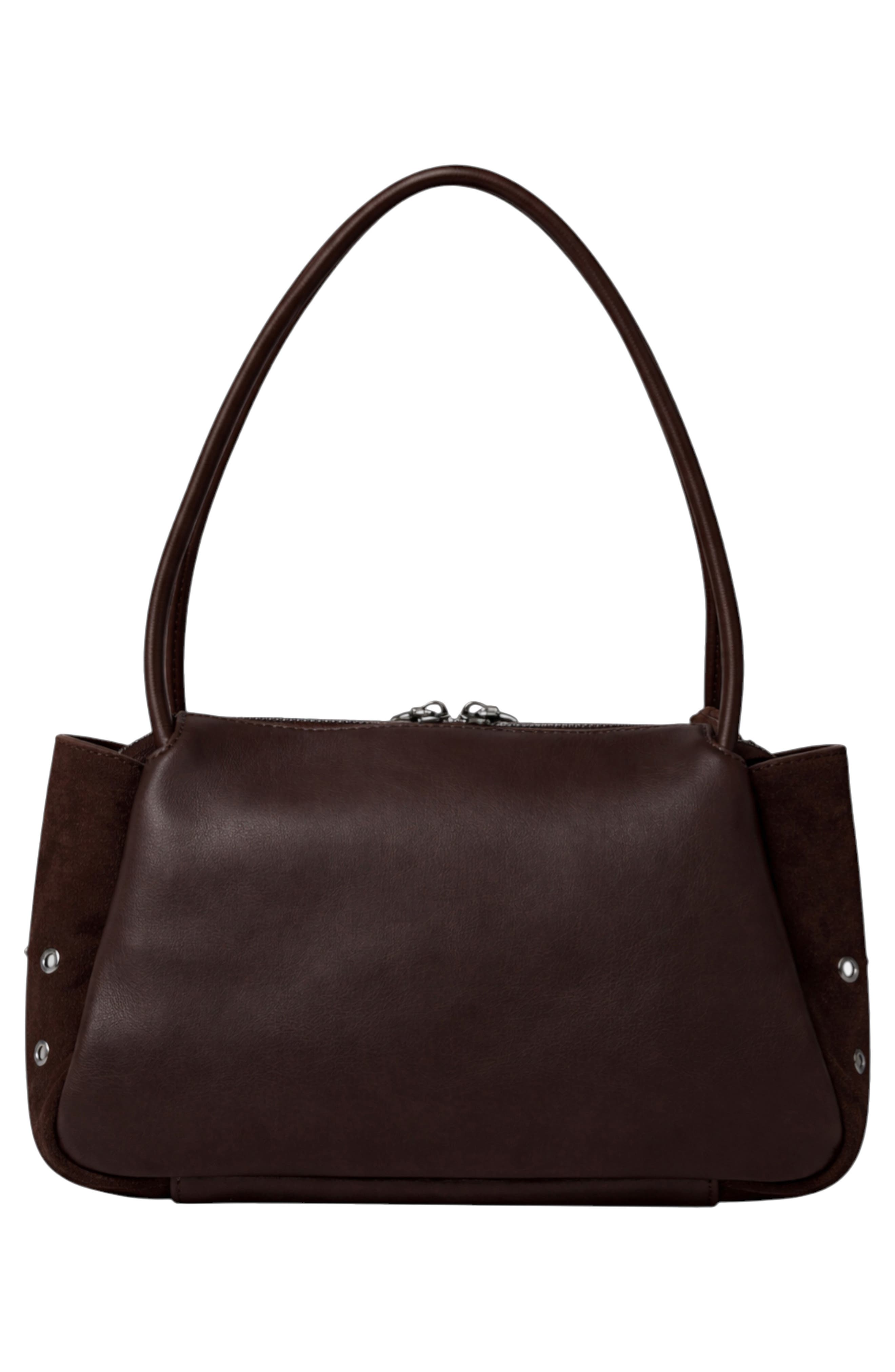 Urban Originals Please Stay Shoulder Bag, Alternate, color, Chocolate