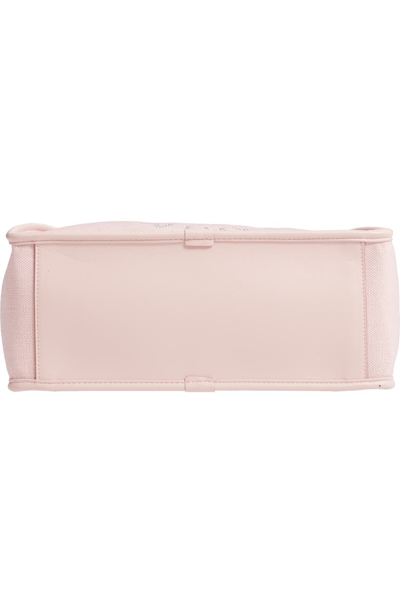 Stella McCartney Eco-Linen Crossbody Tote Bag, Alternate, color,