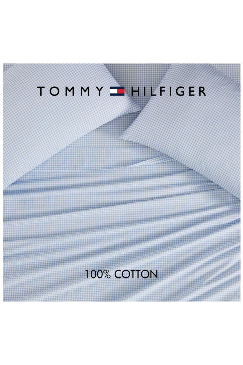 Gardena Check Sheet Set, Alternate, color, WHITE/ BOATHOUSE BLUE