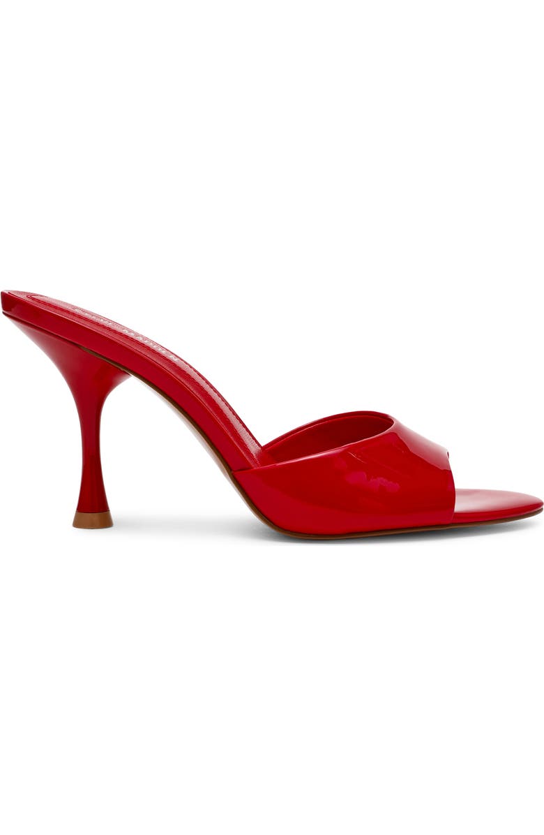 Steve Madden Santi Slide Sandal, Alternate, color, Dk Red Pat